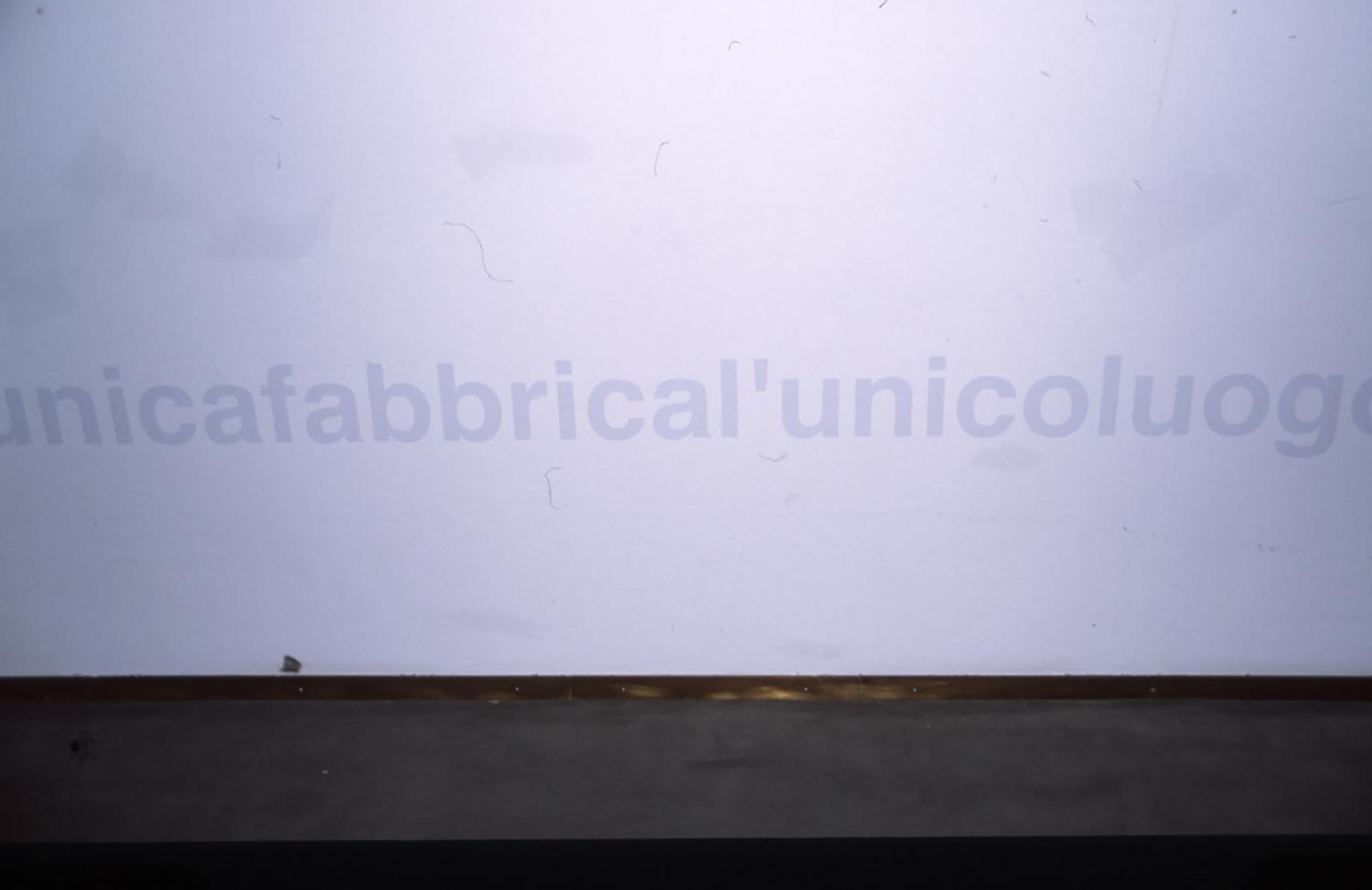 Liam Gillick, Lamp Factory, 2003 (detail)